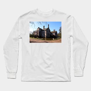 Baddesley Clinton in the spring sunshine Long Sleeve T-Shirt